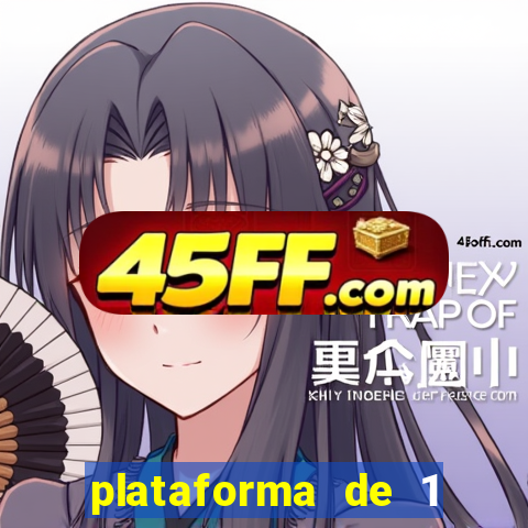 plataforma de 1 real fortune tiger